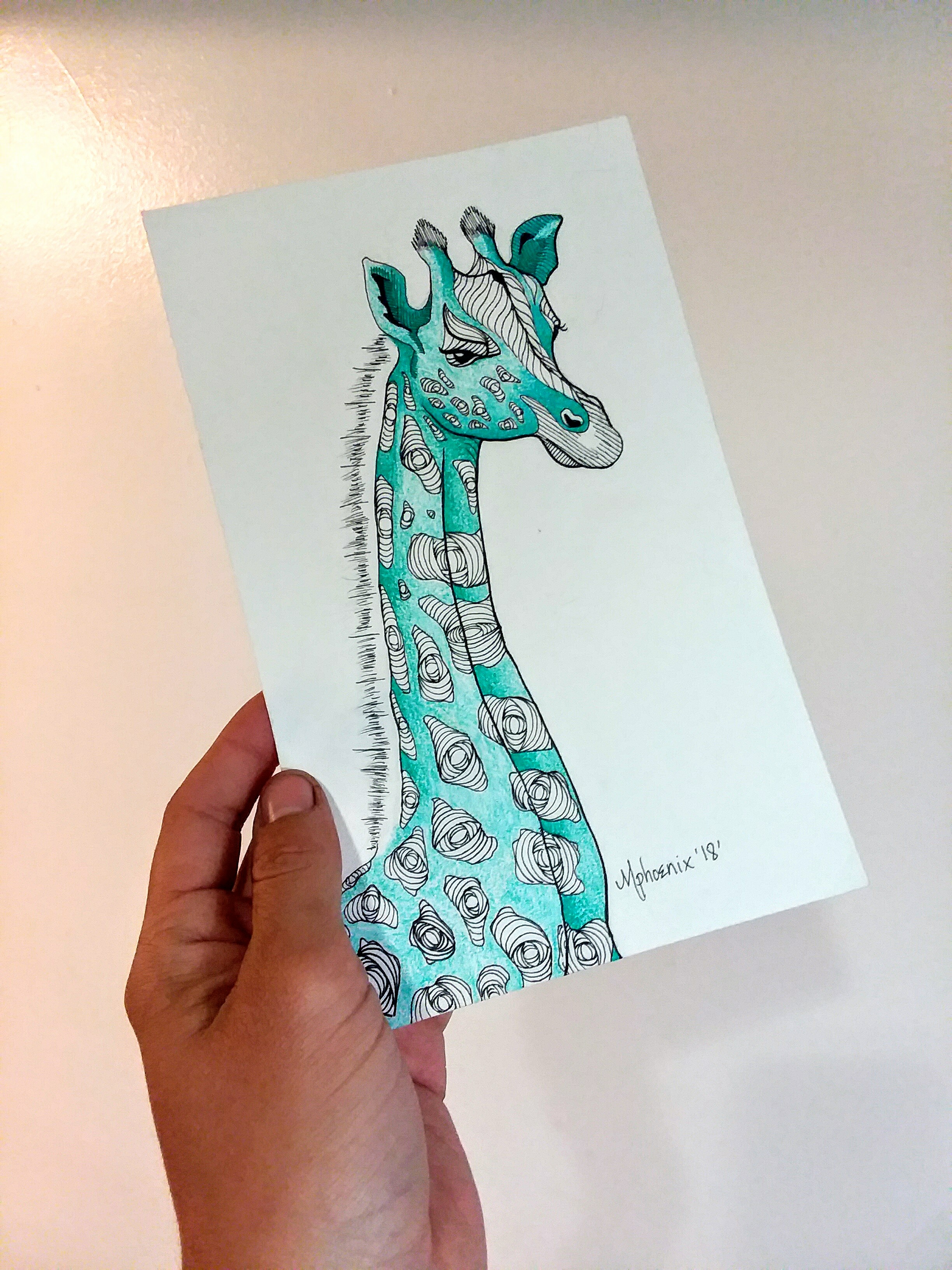 #6 – Green Giraffe