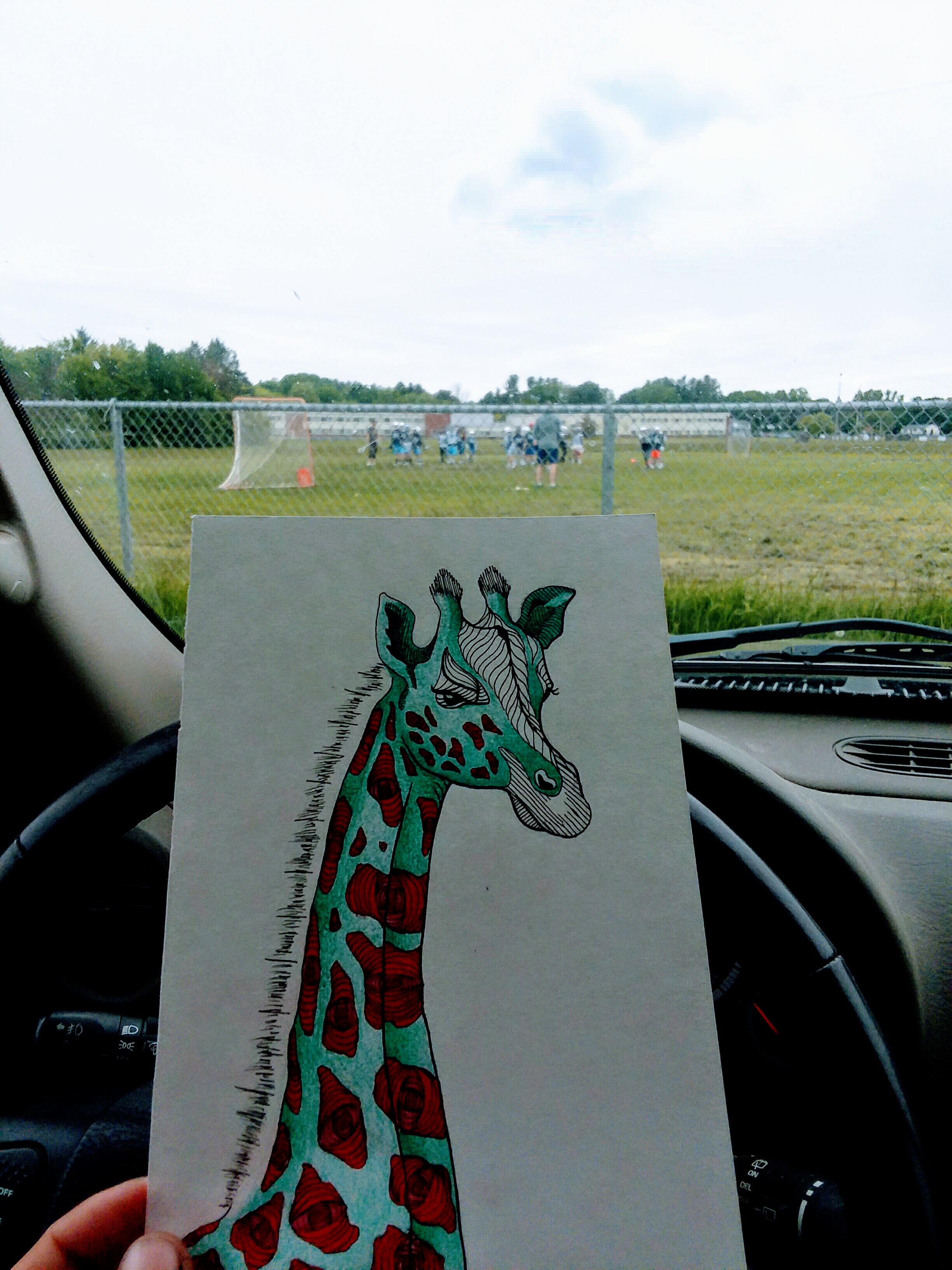 #14 – Lacrosse Practice & Drawing Time