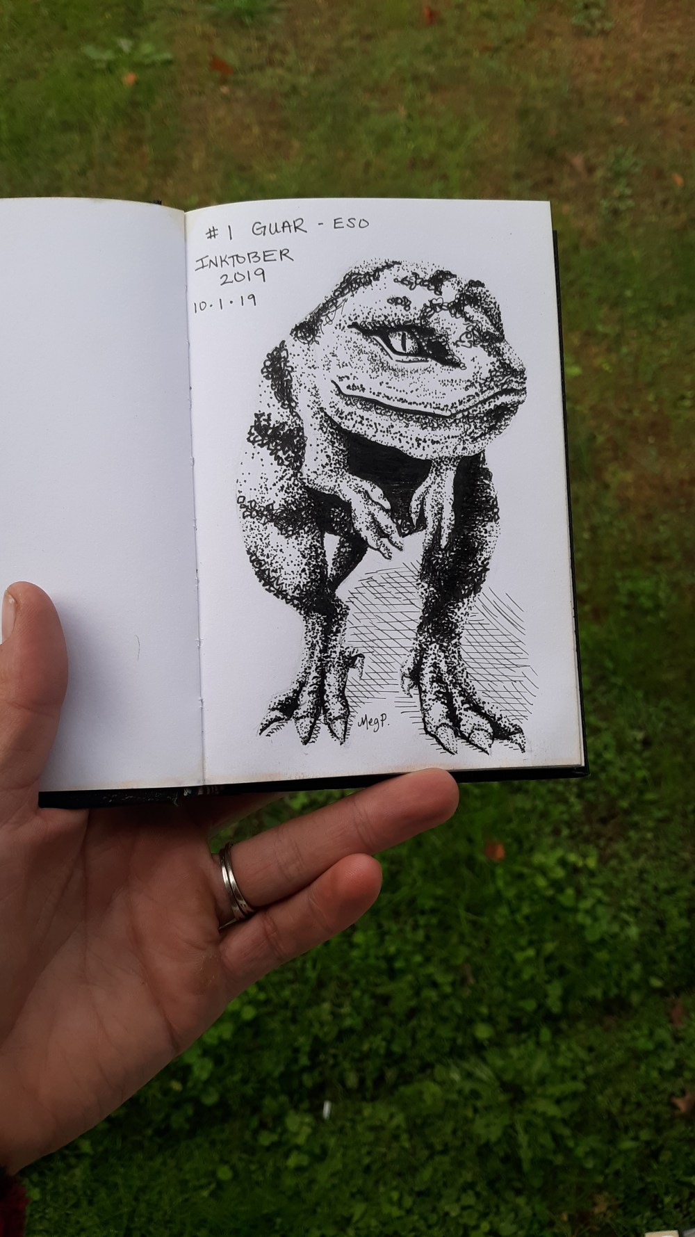 Inktober 2019 #1 – Guar