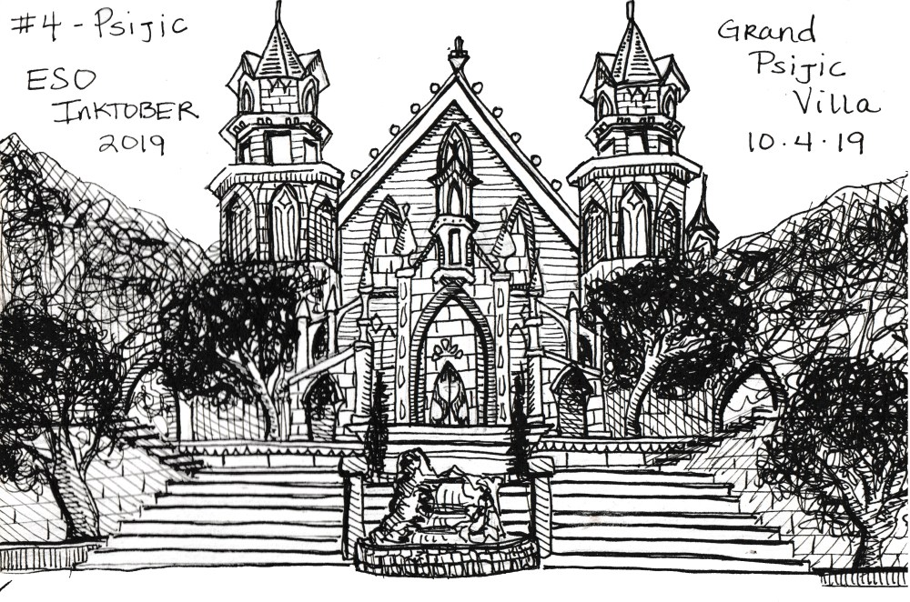 Inktober 2019 #4 – Psijic