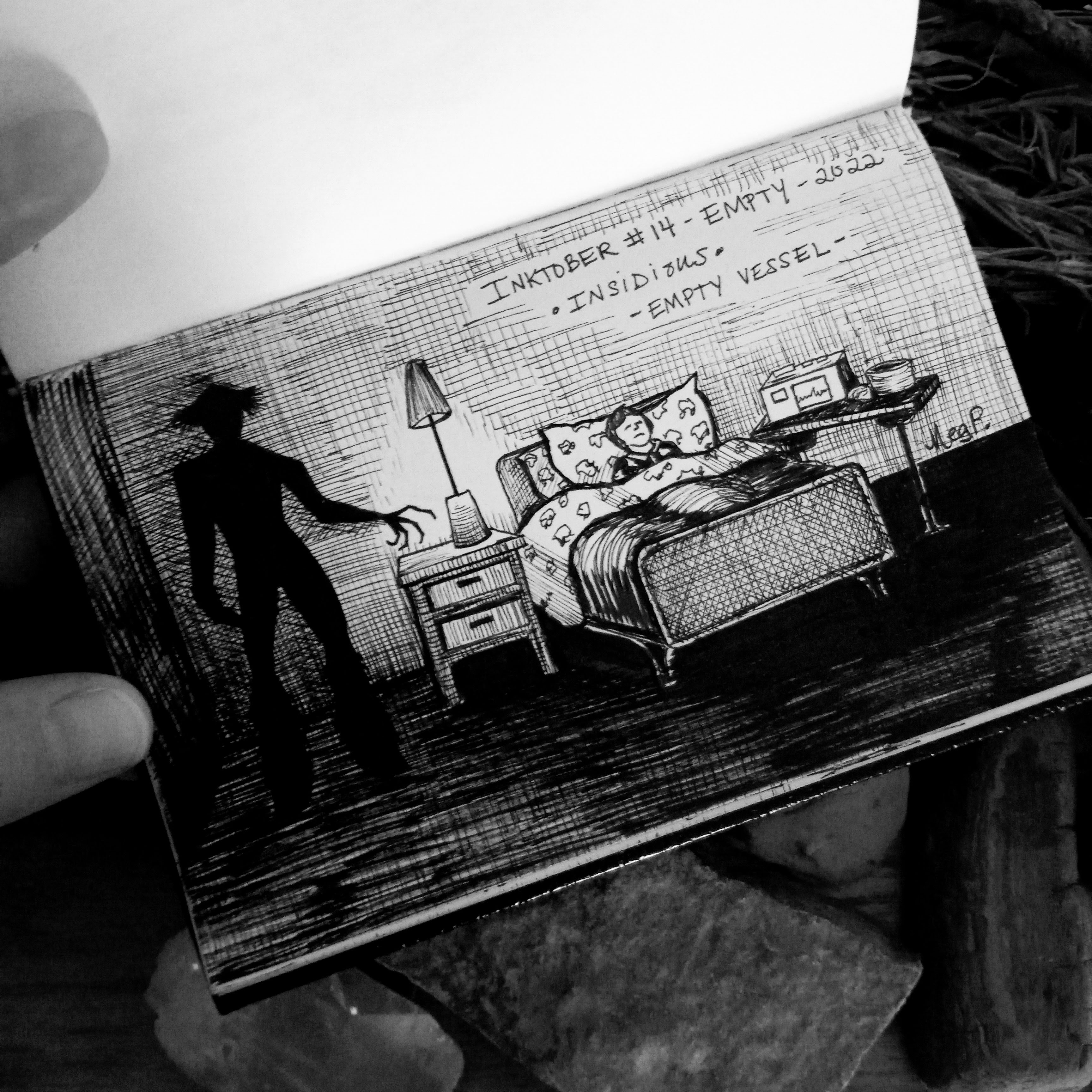 Inktober #14 – Empty – 2022